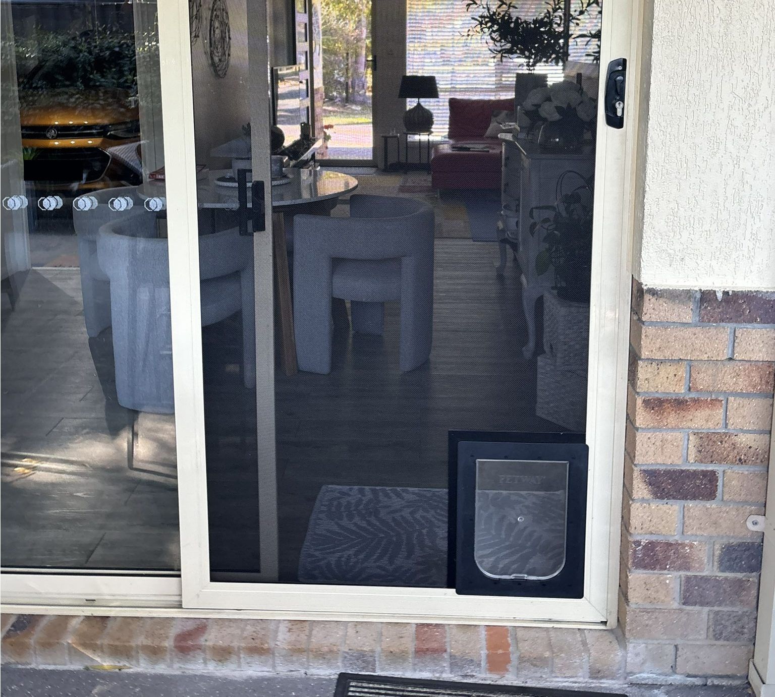 cat door for screen door